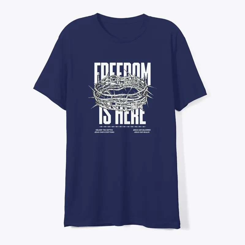 Freedom Is Here Short Sleeve, Navy